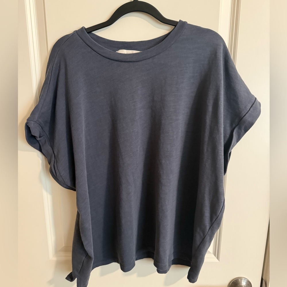Casual Blue Women's Top